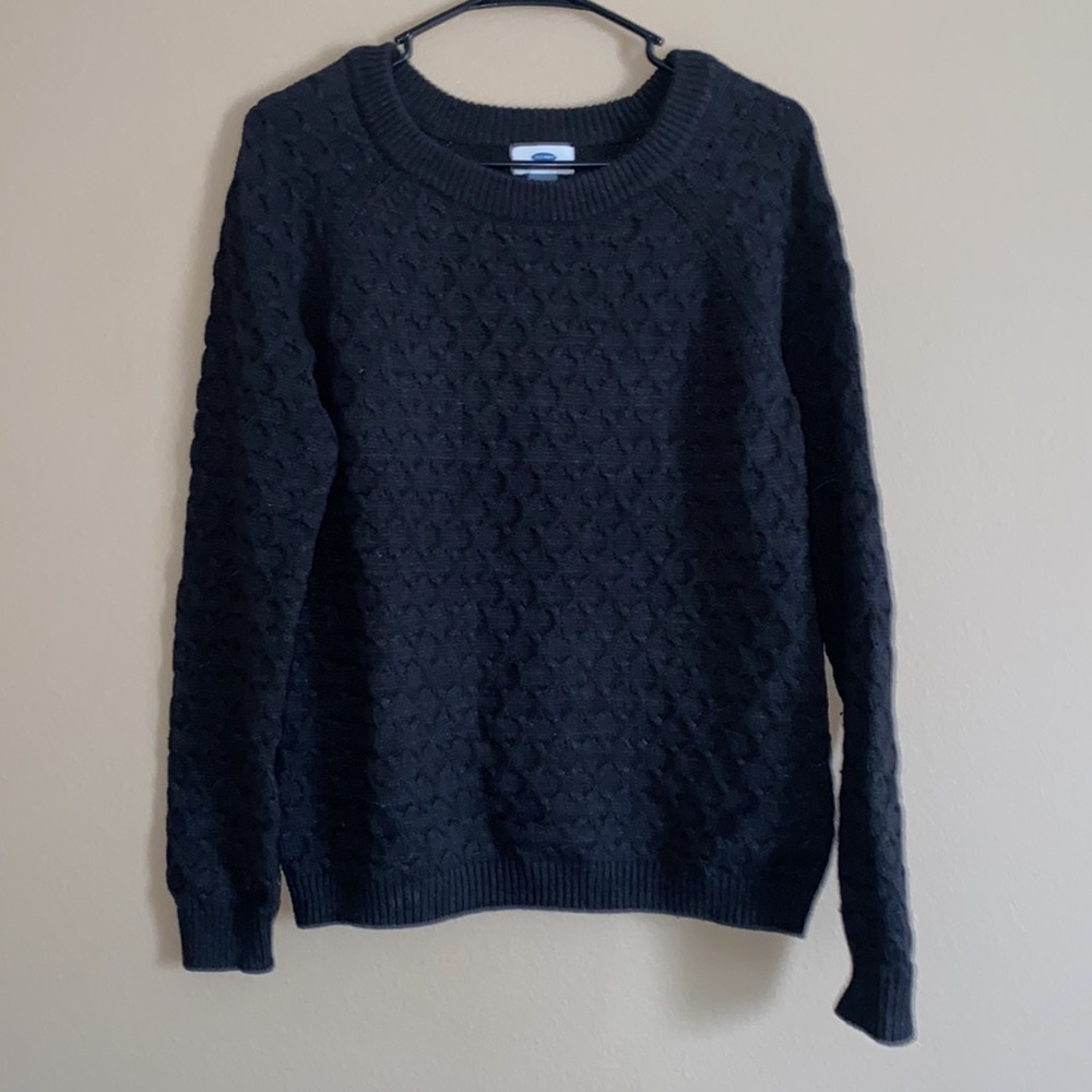 Old Navy Charcoal Gray Sweater